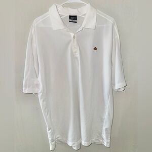 MSU Mustangs White Polo Shirt